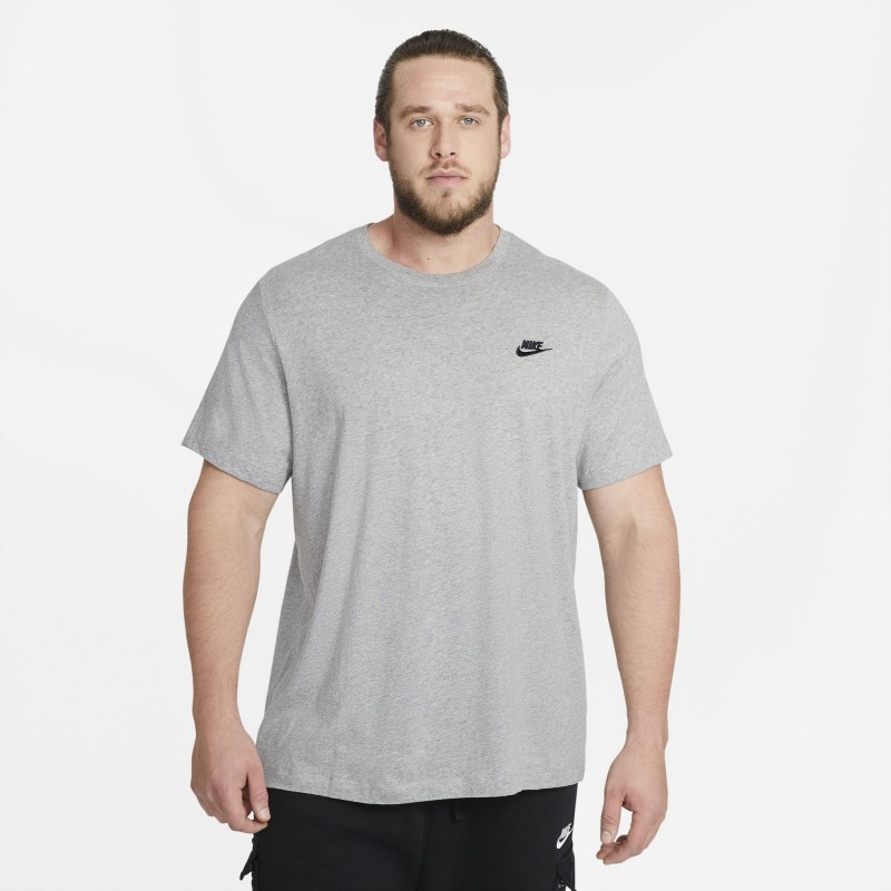 Koszulka Nike Sportswear Club Grey Heather/Black