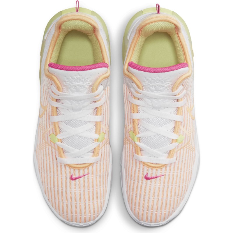 Nike LeBron Witness 6  White/Lemon Twist-Melon Tint CZ4052-101