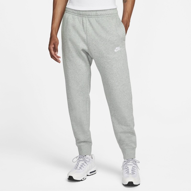 Spodnie Nike Sportswear Club Fleece Grey Heather/Matte Silver/White BV2671-063